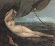 Gustave Courbet Naked Germany oil painting artist